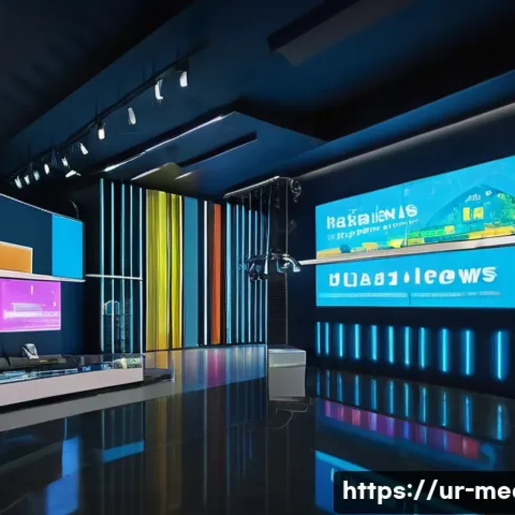 미디어와 시민 사회 - A vibrant digital newsroom scene set in a modern Pakistani urban environment, featuring diverse youn...