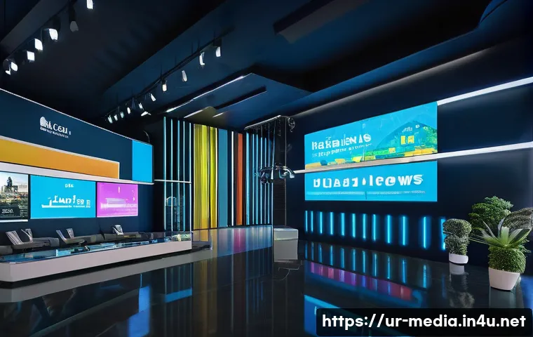 미디어와 시민 사회 - A vibrant digital newsroom scene set in a modern Pakistani urban environment, featuring diverse youn...